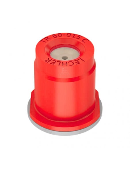 Boquilla turbulencia cerámica Lechler TR 60º - Roja 5 uds