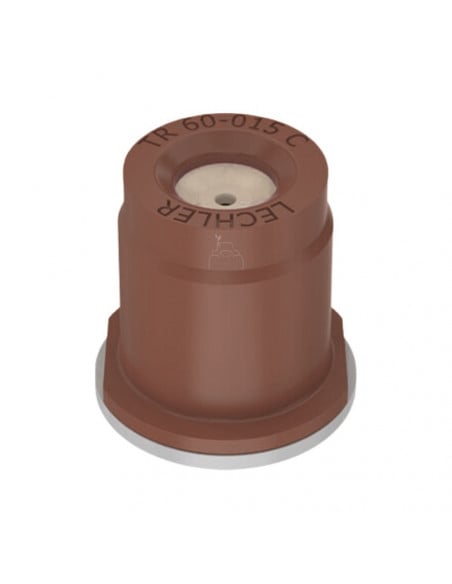 Boquilla turbulencia cerámica Lechler TR 60º - Marrón 5 uds