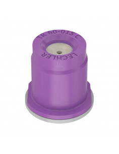 Boquilla turbulencia cerámica Lechler TR 60º - Morada (5 uds)