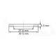 Juntas planas para tapones hembra de 1 1/4" 25 uds