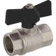 Grifo llave de paso esfera mariposa 1/2" x 1/2" H-H