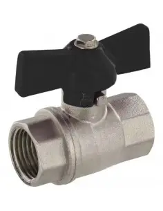 Grifo llave de paso esfera mariposa 1/2" x 1/2" H-H