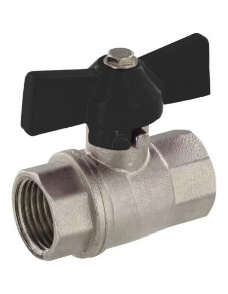 Grifo llave de paso esfera mariposa 1/2" x 1/2" H-H