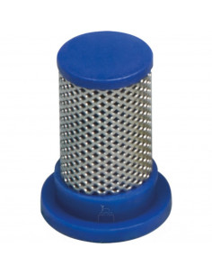 Filtro cilíndrico boquilla 3/8" Azul mesh 80 25 uds