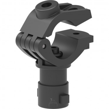 Portaboquilla abrazadera para tuerca bayoneta F 7 mm D 1/2" 10 uds