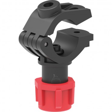Portaboquilla abrazadera con tuerca 3/8" sin antigota F 7 mm D 20 mm 10 uds