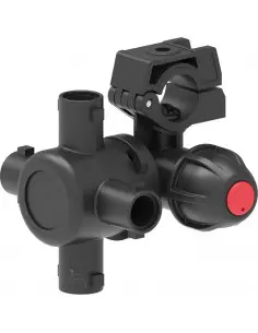 Portaboquilla cuatritrijet con antigota para tuerca bayoneta lateral F 7 mm D 1/2" EPDM 5 uds