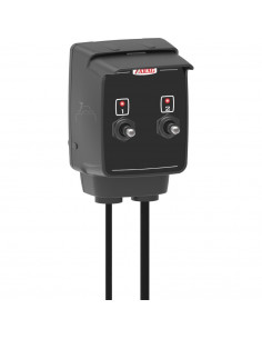 Caja de mando para portaboquillas fin de barra seletron