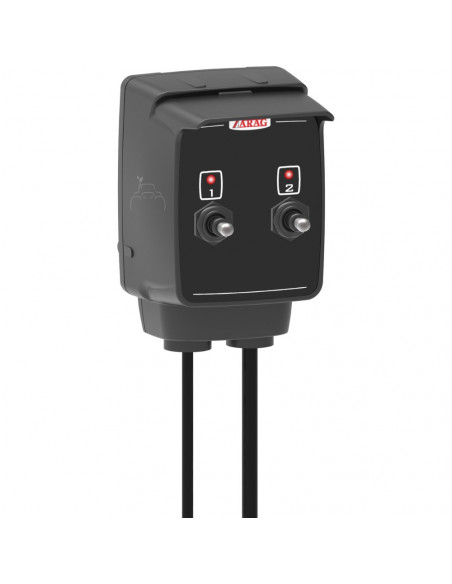 Caja de mando para portaboquillas fin de barra seletron