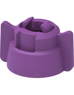 Tuerca bayoneta universal UNI-CAP Lila 25 uds