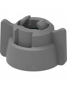 Tuerca bayoneta universal UNI-CAP Gris 25 uds