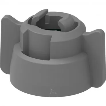 Tuerca bayoneta universal UNI-CAP Gris 25 uds