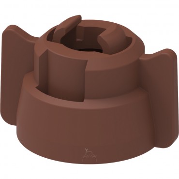 Tuerca bayoneta universal UNI-CAP Marrón 25 uds