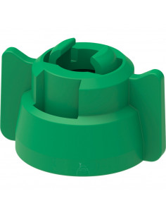 Tuerca Bayoneta Universal UNI-CAP Verde 25 uds