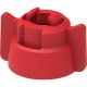 Tuerca Bayoneta Universal UNI-CAP Roja 25 uds