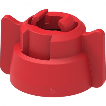 Tuerca Bayoneta Universal UNI-CAP Roja 25 uds