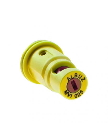 Boquilla MVI espejo cerámica antideriva Amarilla Albuz 5 uds