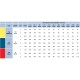 Boquilla OCI excéntrica 80° Azul Albuz 5 uds