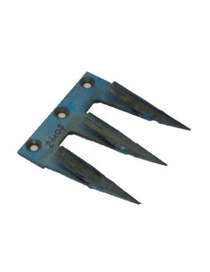 Dedo triple cónico BCS Dúplex antiguo