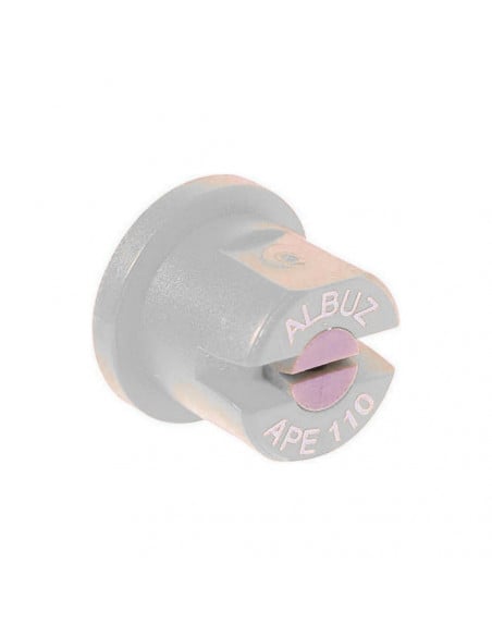 Boquilla APE 110º cerámica rajilla Blanca Albuz 5 uds