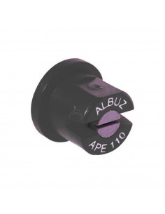 Boquilla APE 110º cerámica rajilla Negra Albuz 5 uds