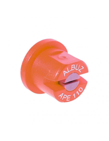 Boquilla APE 110º cerámica rajilla Naranja Albuz 5 uds
