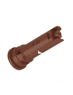 Boquilla IS 80º excéntrica antideriva Marrón Lechler 5 uds