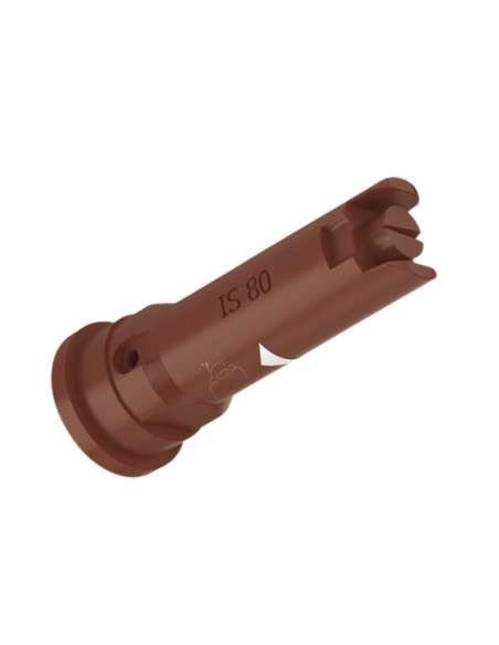 Boquilla IS 80º excéntrica antideriva Marrón Lechler 5 uds