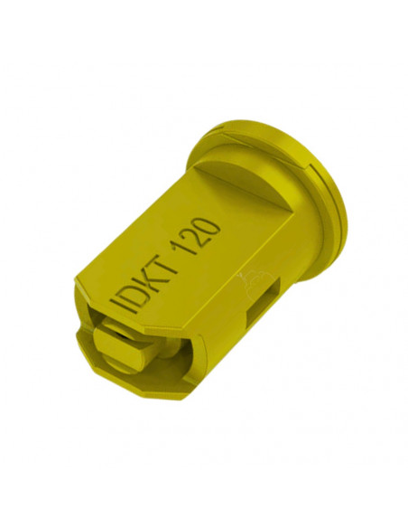 Boquilla IDKT 120º doble abanico antideriva Amarilla Lechler 5 uds