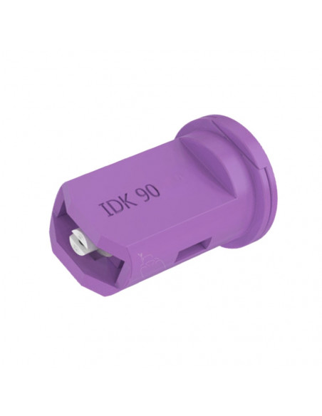 Boquilla IDK-C 90º cerámica antideriva Morada Lechler 5 uds