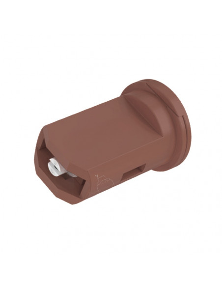 Boquilla IDK-C 120º cerámica antideriva Marrón Lechler 5 uds