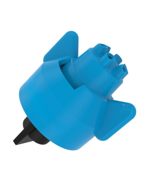 Boquilla FC-ESI 6 chorros HYPRO Azul Claro 5 uds