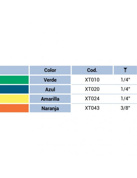 Boquilla largo alcance HYPRO Naranja XT fumigación