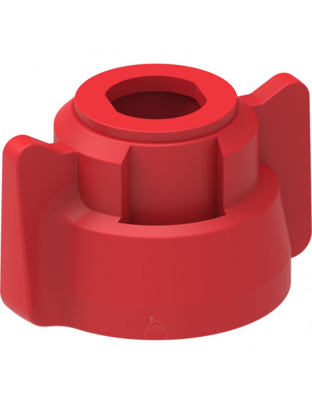 Tuerca bayoneta APE roja 25 uds