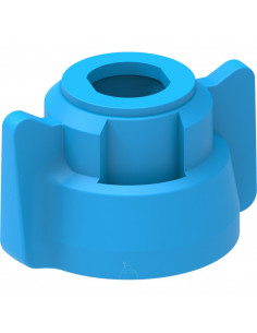 Tuerca bayoneta APE azul 25 uds