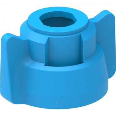 Tuerca bayoneta APE azul 25 uds