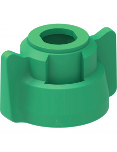 Tuerca bayoneta APE verde 25 uds