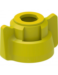 Tuerca bayoneta APE amarilla 25 uds