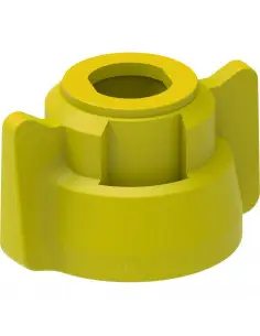 Tuerca bayoneta APE amarilla 25 uds