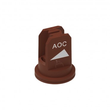 Boquilla AOC excéntrica antideriva 80º Marrón ASJ 5 uds
