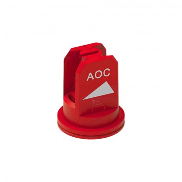 Boquilla AOC excéntrica antideriva 80º Roja ASJ 5 uds