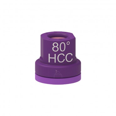 Boquilla HCC turbulencia cerámica 80º Morada ASJ 5 uds