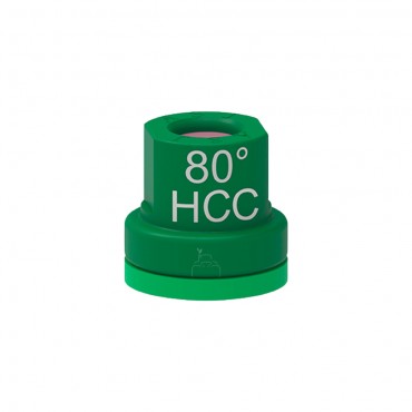 Boquilla HCC turbulencia cerámica 80º Verde ASJ 5 uds