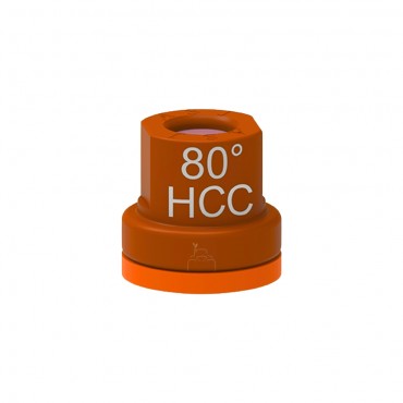 Boquilla HCC turbulencia cerámica 80º Naranja ASJ 5 uds