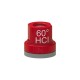 Boquilla HCI60 turbulencia cerámica 60º ASJ Roja 5 uds