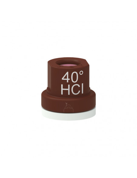 Boquilla HCI40 turbulencia cerámica 40º ASJ Marrón 5 uds