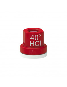 Boquilla HCI40 turbulencia cerámica 40º ASJ Roja 5 uds