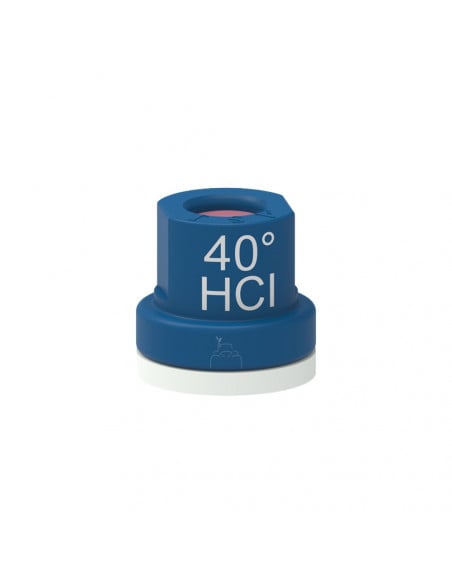 Boquilla HCI40 turbulencia cerámica 40º ASJ Azul 5 uds