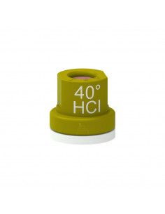 Boquilla HCI40 turbulencia cerámica 40º ASJ Amarilla 5 uds