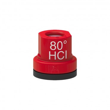 Boquilla HCI80 turbulencia cerámica 80º ASJ Roja 5 uds